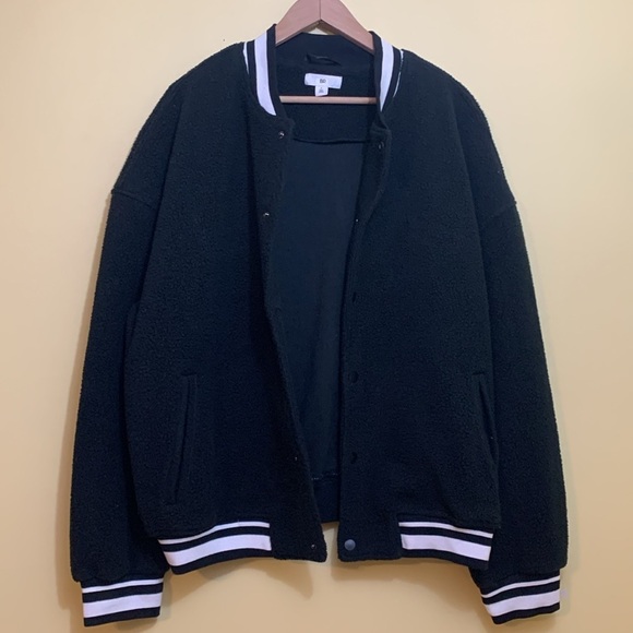bp Other - BP. | High Pile Fleece Unisex Varsity Casual Bomber Baseball Letterman Jacket M